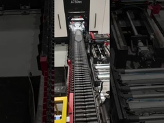 HD-730tec অ্যালুমিনিয়াম খাদ বৃত্তাকার বার উচ্চ গতির অনুভূমিক সেলাই মেশিন